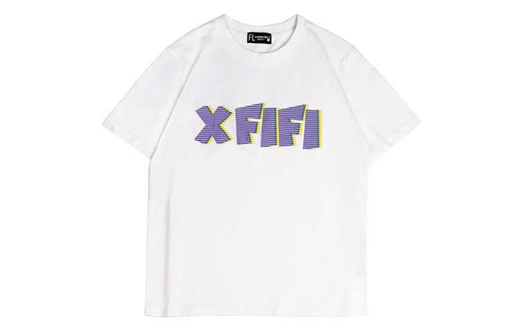 X-FIFI 로고 반팔티셔츠/FM8WTS01F WHITE