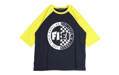 FIFI 써클그래픽 5부소매 티셔츠/FM8WTS09F NAVY